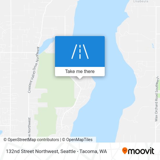 Mapa de 132nd Street Northwest