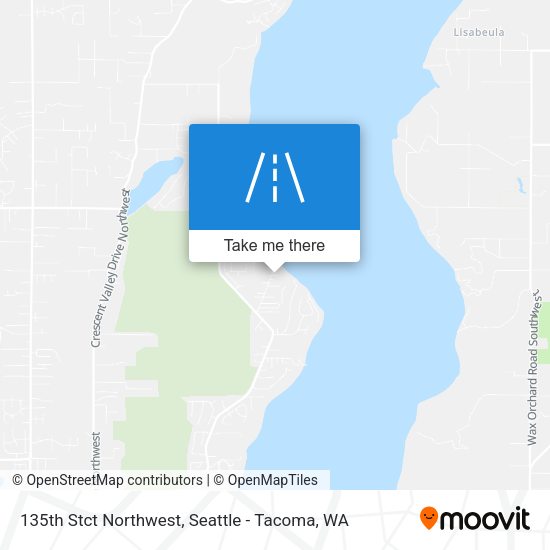 Mapa de 135th Stct Northwest