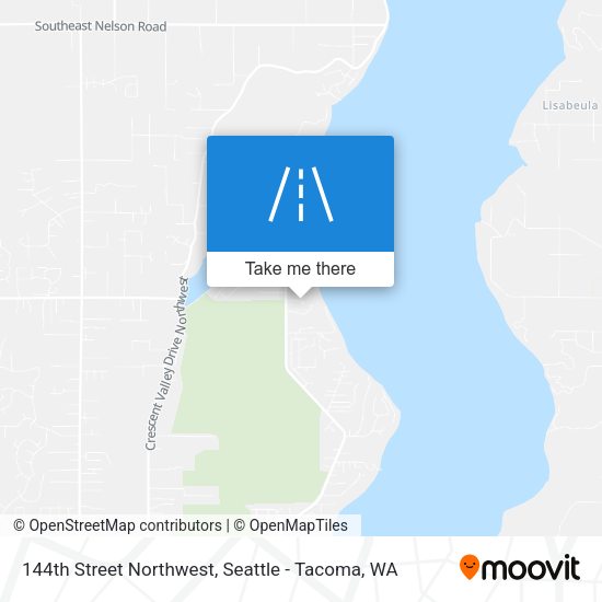 144th Street Northwest map