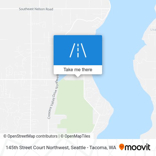 Mapa de 145th Street Court Northwest