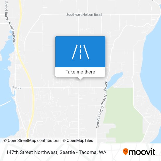 Mapa de 147th Street Northwest