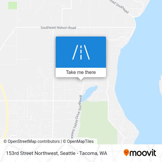 153rd Street Northwest map