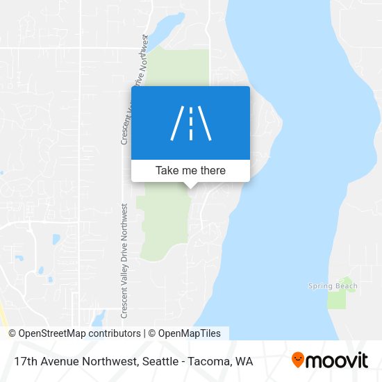 Mapa de 17th Avenue Northwest