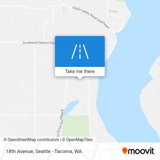 18th Avenue map