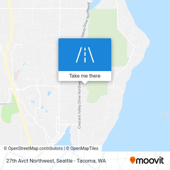 Mapa de 27th Avct Northwest