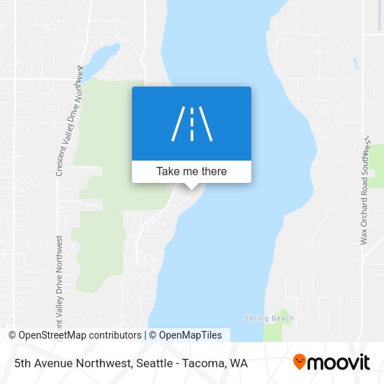 5th Avenue Northwest map