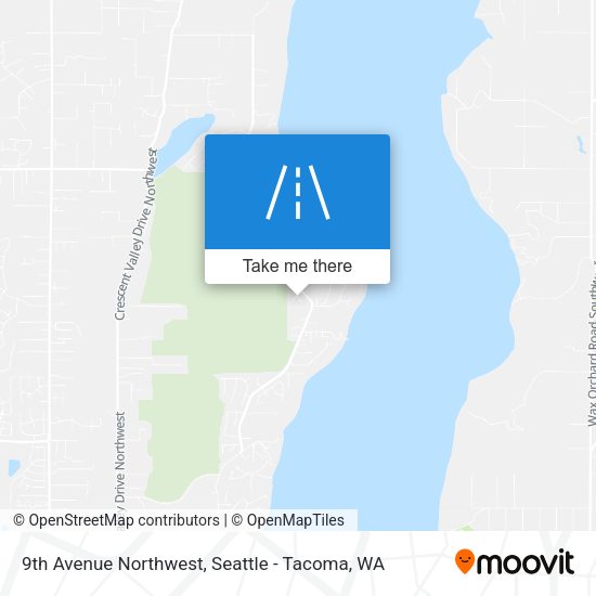Mapa de 9th Avenue Northwest