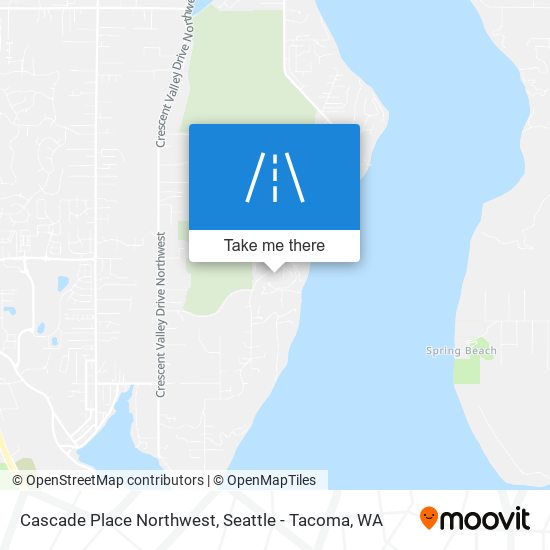 Mapa de Cascade Place Northwest