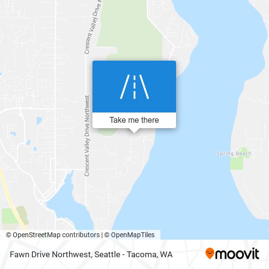 Mapa de Fawn Drive Northwest
