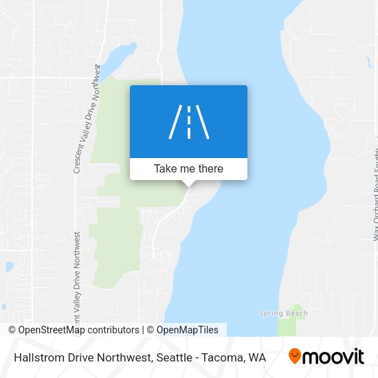 Mapa de Hallstrom Drive Northwest