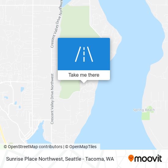 Mapa de Sunrise Place Northwest