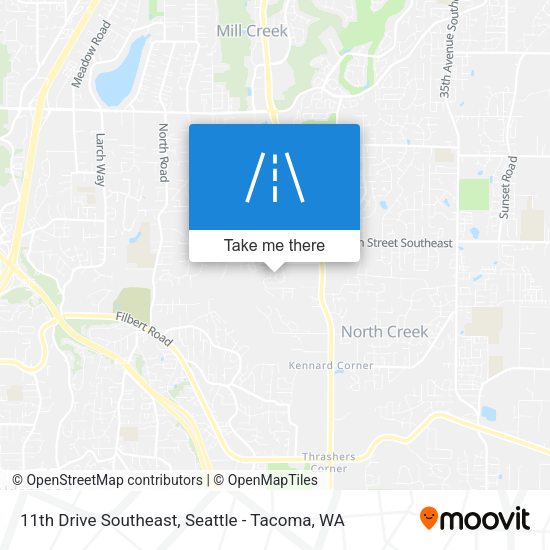 Mapa de 11th Drive Southeast