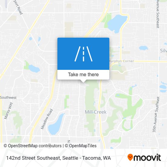 142nd Street Southeast map