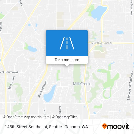 145th Street Southeast map
