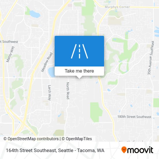 164th Street Southeast map