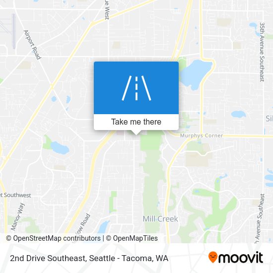 Mapa de 2nd Drive Southeast