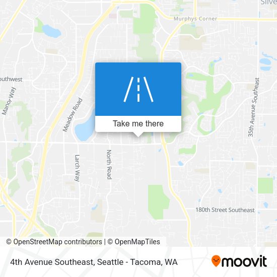 4th Avenue Southeast map