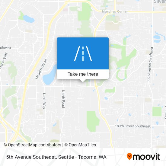 5th Avenue Southeast map