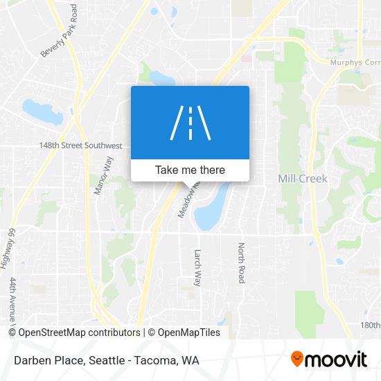 Darben Place map