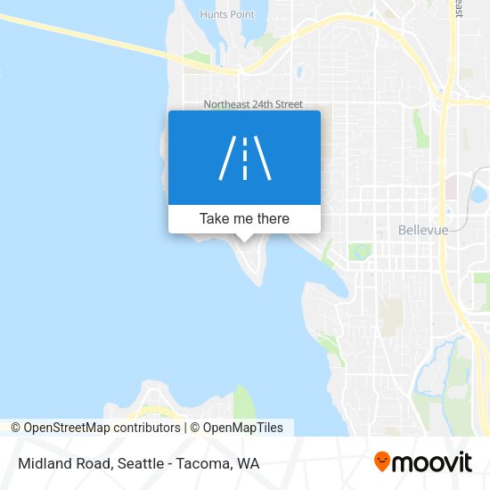 Mapa de Midland Road