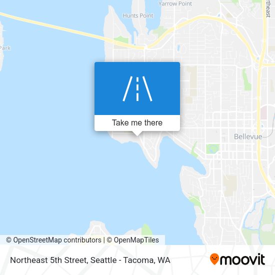 Northeast 5th Street map