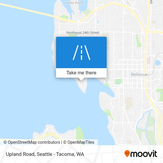 Upland Road map