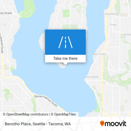 Benotho Place map