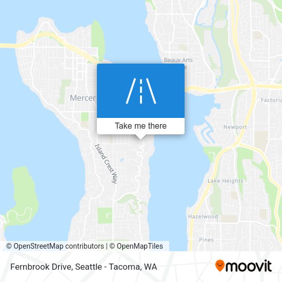 Fernbrook Drive map