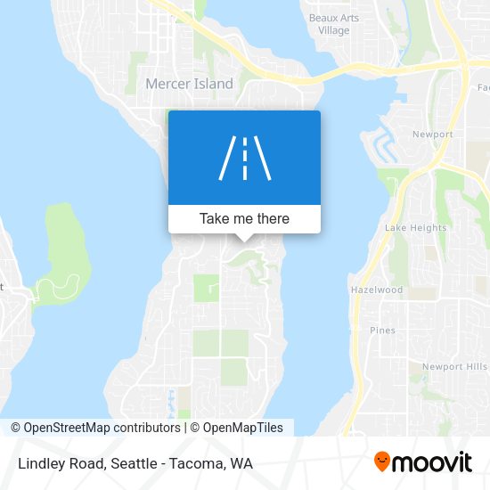Lindley Road map