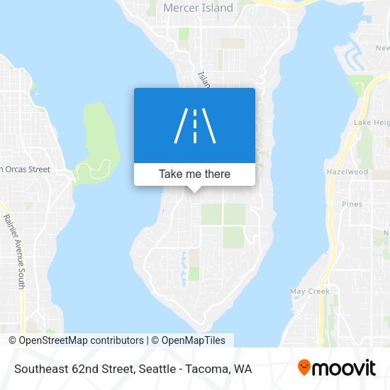 Mapa de Southeast 62nd Street