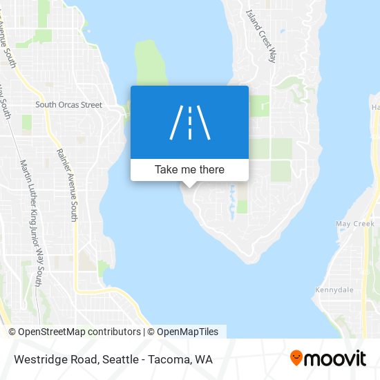 Westridge Road map