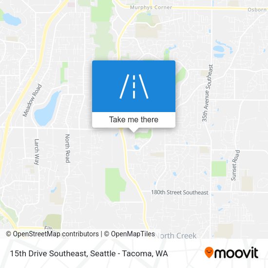 Mapa de 15th Drive Southeast