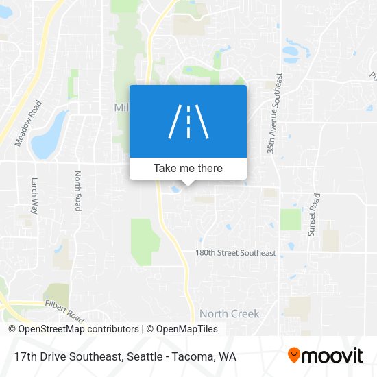 17th Drive Southeast map