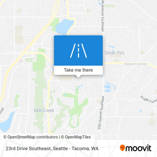 23rd Drive Southeast map