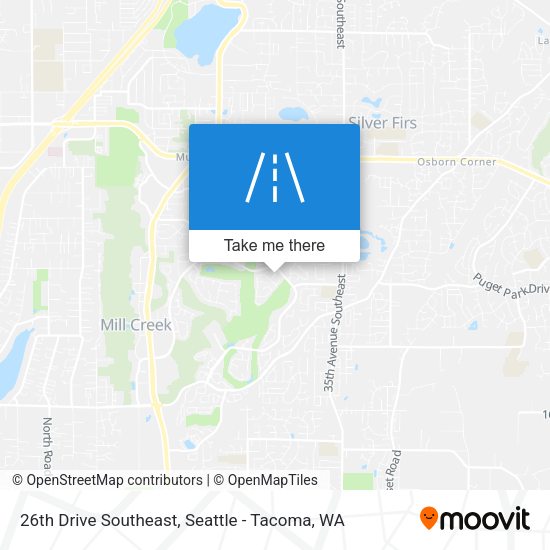 Mapa de 26th Drive Southeast