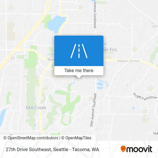 27th Drive Southeast map