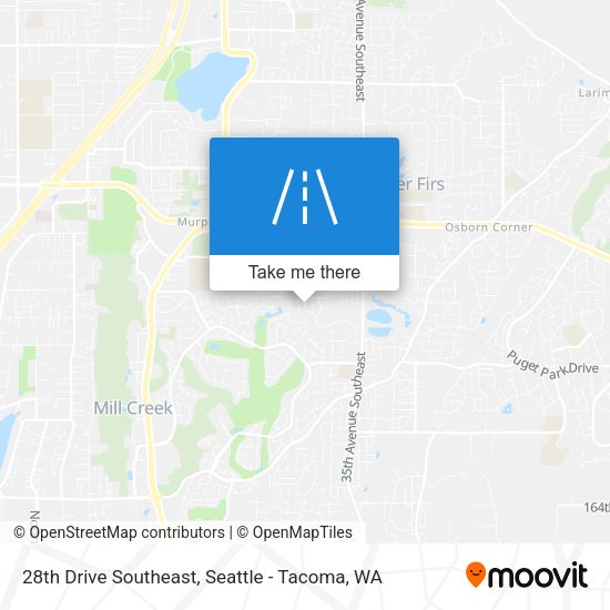 28th Drive Southeast map