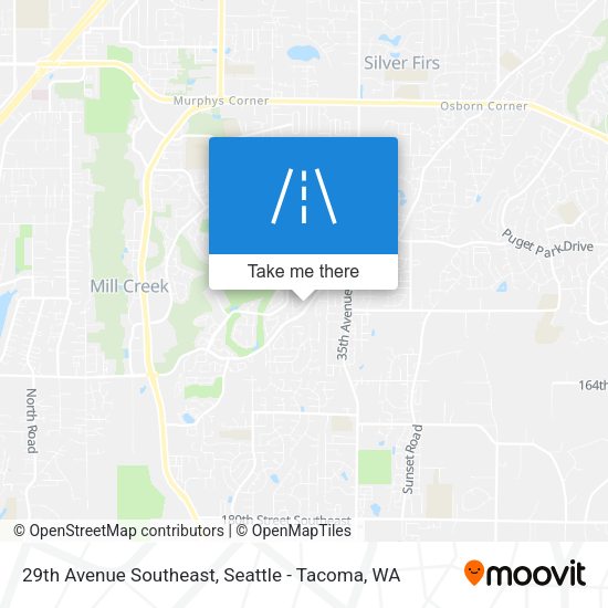 Mapa de 29th Avenue Southeast