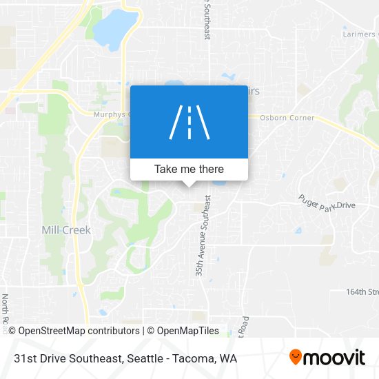 31st Drive Southeast map