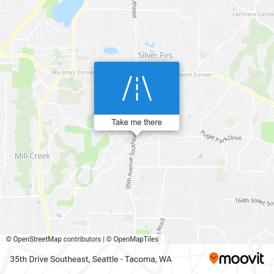 Mapa de 35th Drive Southeast
