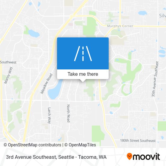 Mapa de 3rd Avenue Southeast