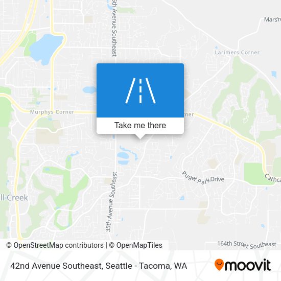 Mapa de 42nd Avenue Southeast