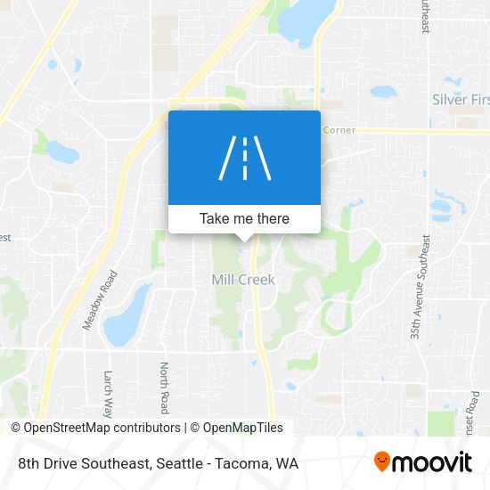 8th Drive Southeast map