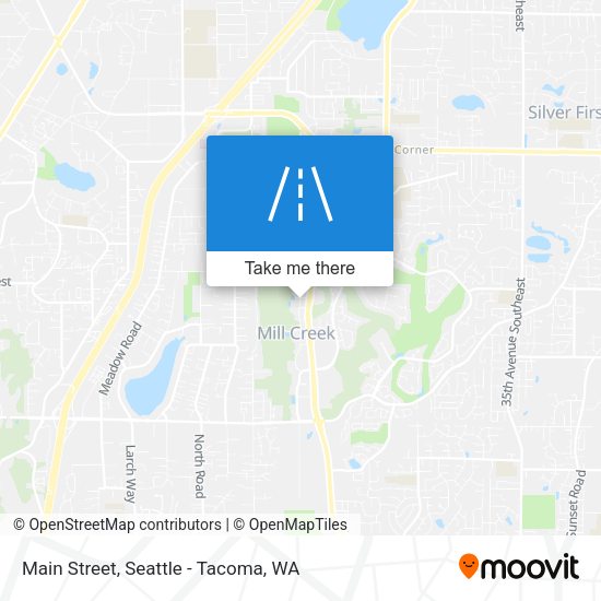 Main Street map