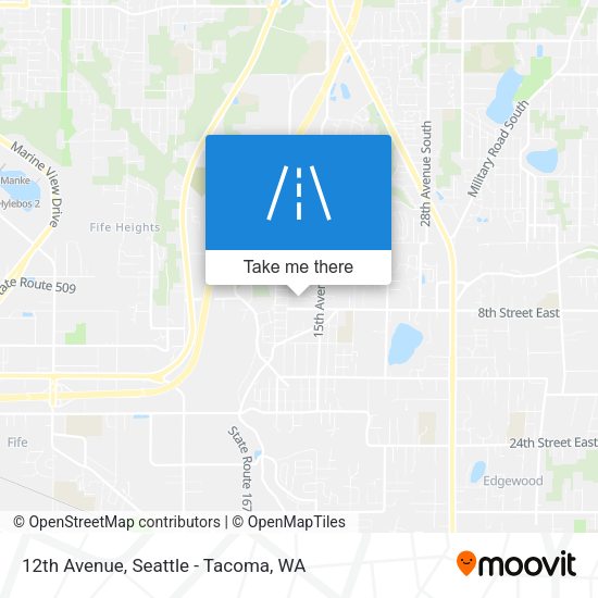 12th Avenue map