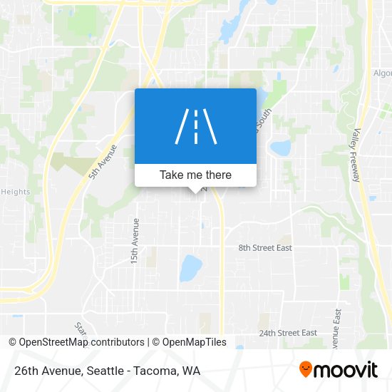 Mapa de 26th Avenue