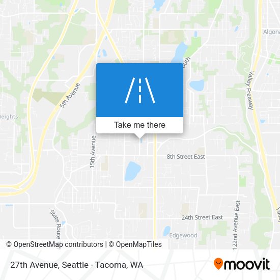 27th Avenue map