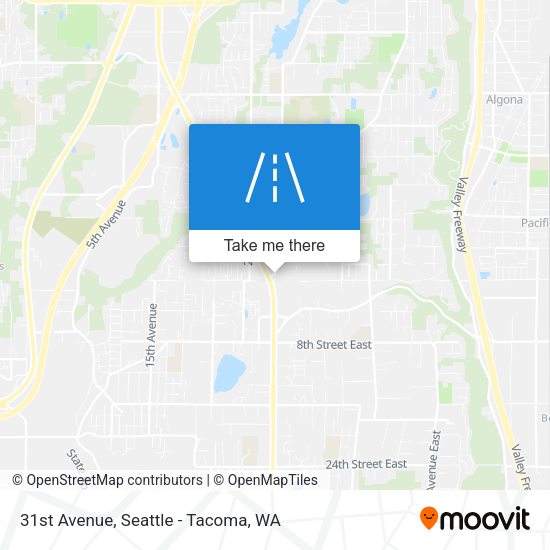 31st Avenue map