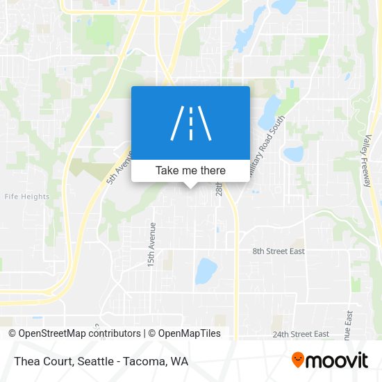 Mapa de Thea Court