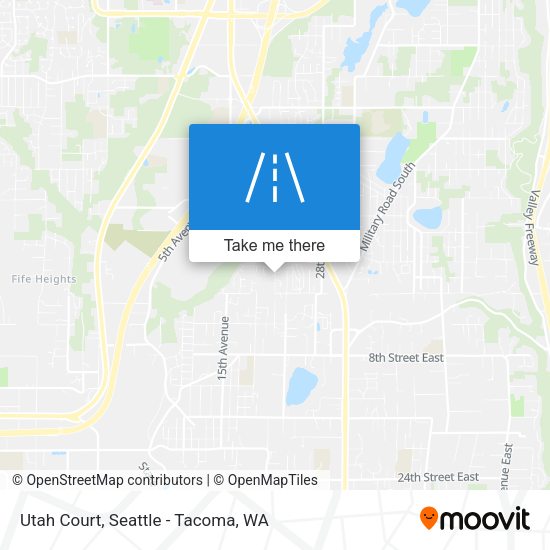 Utah Court map